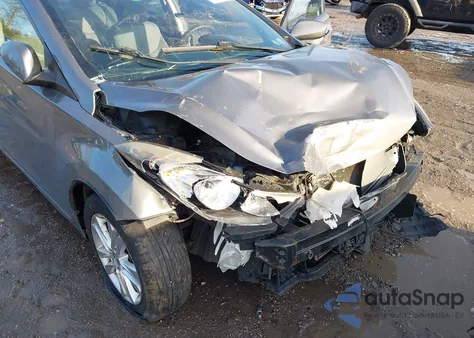 2013 Hyundai Elantra Gls/Limited from USA, damaged, VIN 5NPDH4AE0DH185719